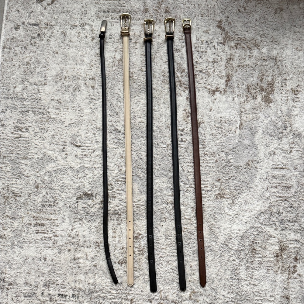 Vintage Coach belt lot!